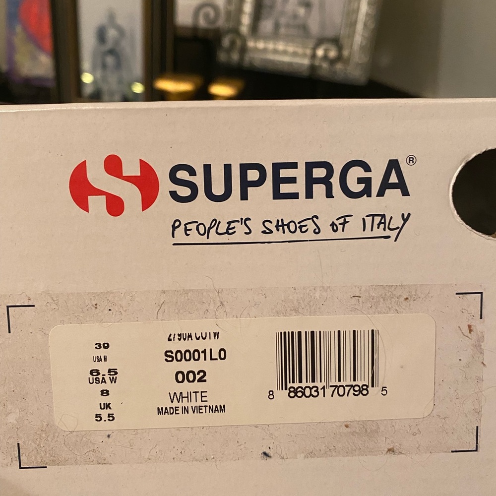 Women’s Superga platform sneaker